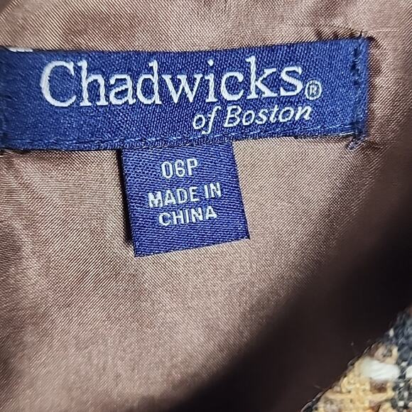 Chadwicks of Boston 6P Tweed Sheath Dress - Picture 5 of 7